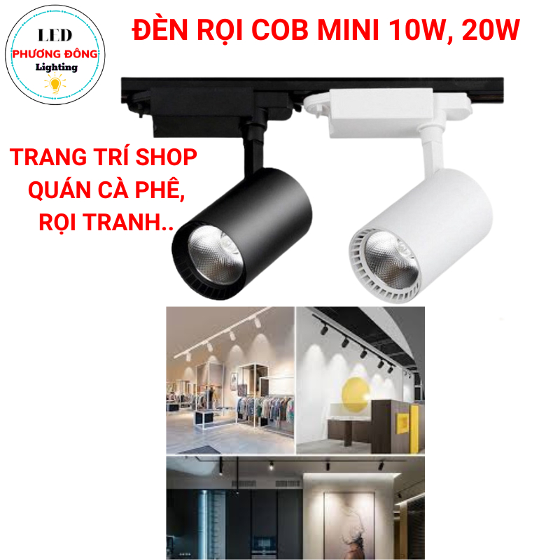 Đèn Rọi Ray COB Mini 10W - 20W Siêu Sáng Trang Trí  Siêu hot