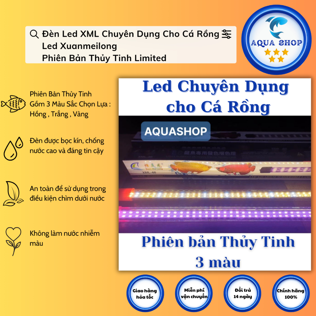 Đèn Led XML Chuyên Dụng Cho Cá Rồng - Led Xuanmeilong Phiên Bản Thủy ...
