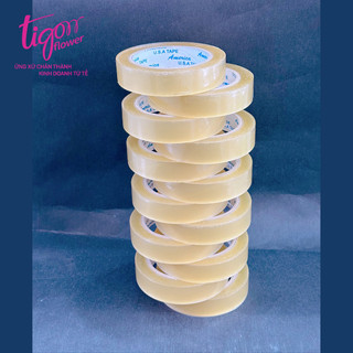 1 cây băng keo bó hoa 2,4cm (12 cuộn/cây) dai, chắc chắn, tiện lợi