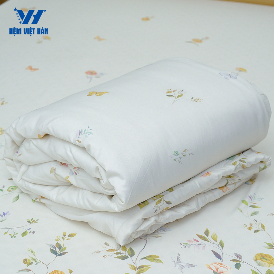 Ảnh Chăn hè Việt Hàn Tencel - Thoáng Mát, Thấm Hút Mồ Hôi 2