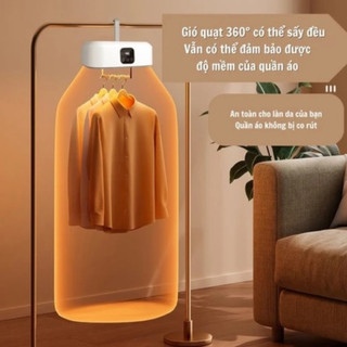 Máy Sấy Quần Áo Gấp Gọn YANGZI GX-G1 Công Suất 430w, Dung Tích 100L, Sấy Khô Nhanh, Có Hẹn Giờ