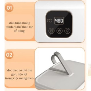 Máy Sấy Quần Áo Gấp Gọn YANGZI GX-G1 Công Suất 430w, Dung Tích 100L, Sấy Khô Nhanh, Có Hẹn Giờ