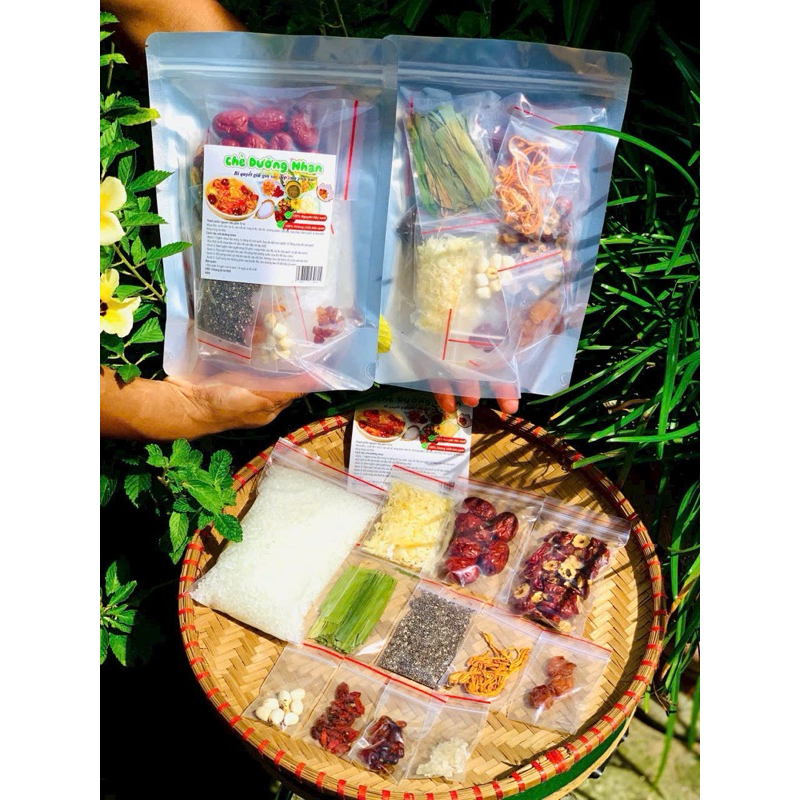 SET 12 VỊ NẤU CHÈ DƯỠNG NHAN 400gr
