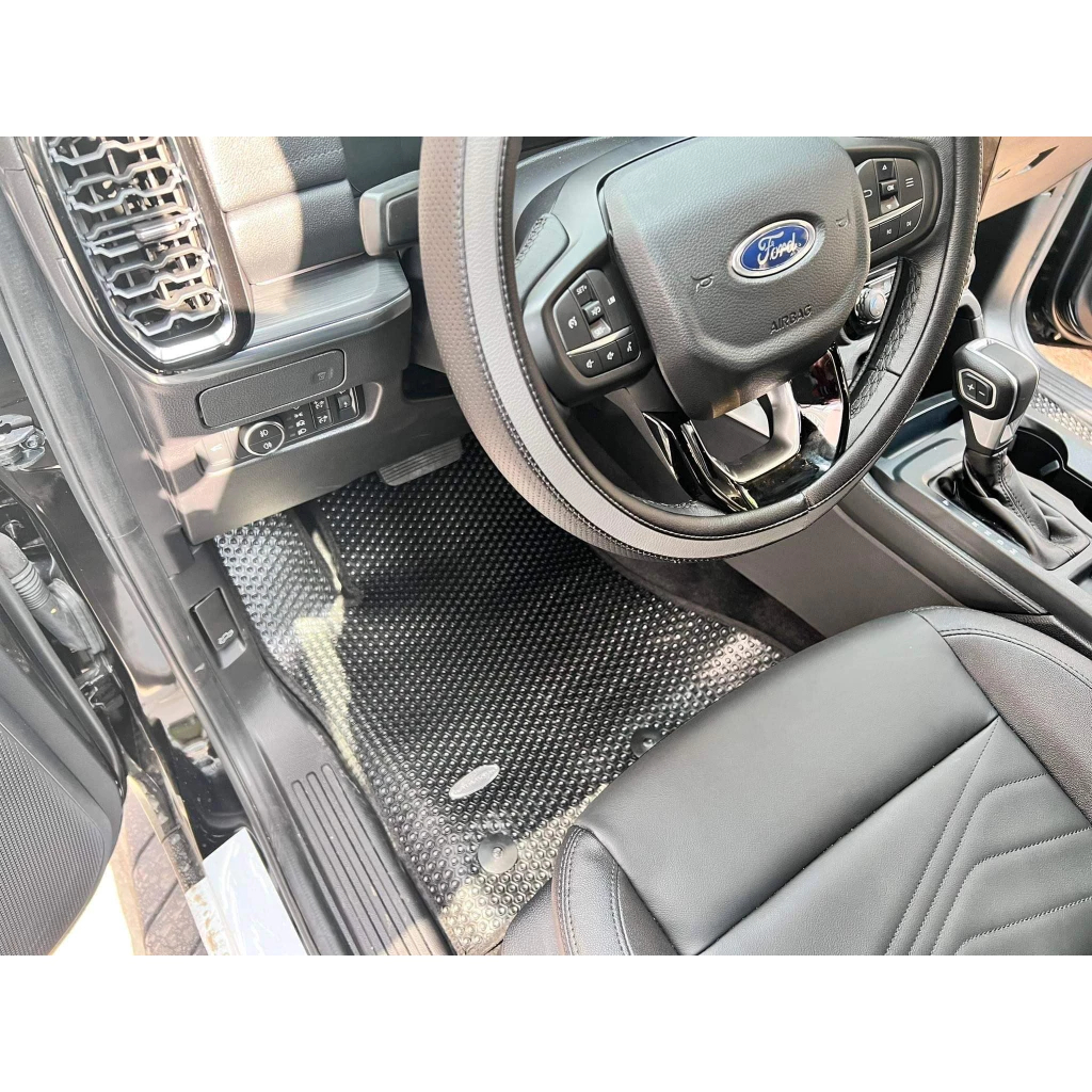 Thảm lót sàn ô tô KATA cho xe Ford Everest (2003-2025), Thảm để chân xe hơi vừa khít sàn, không thấm nước, không mùi