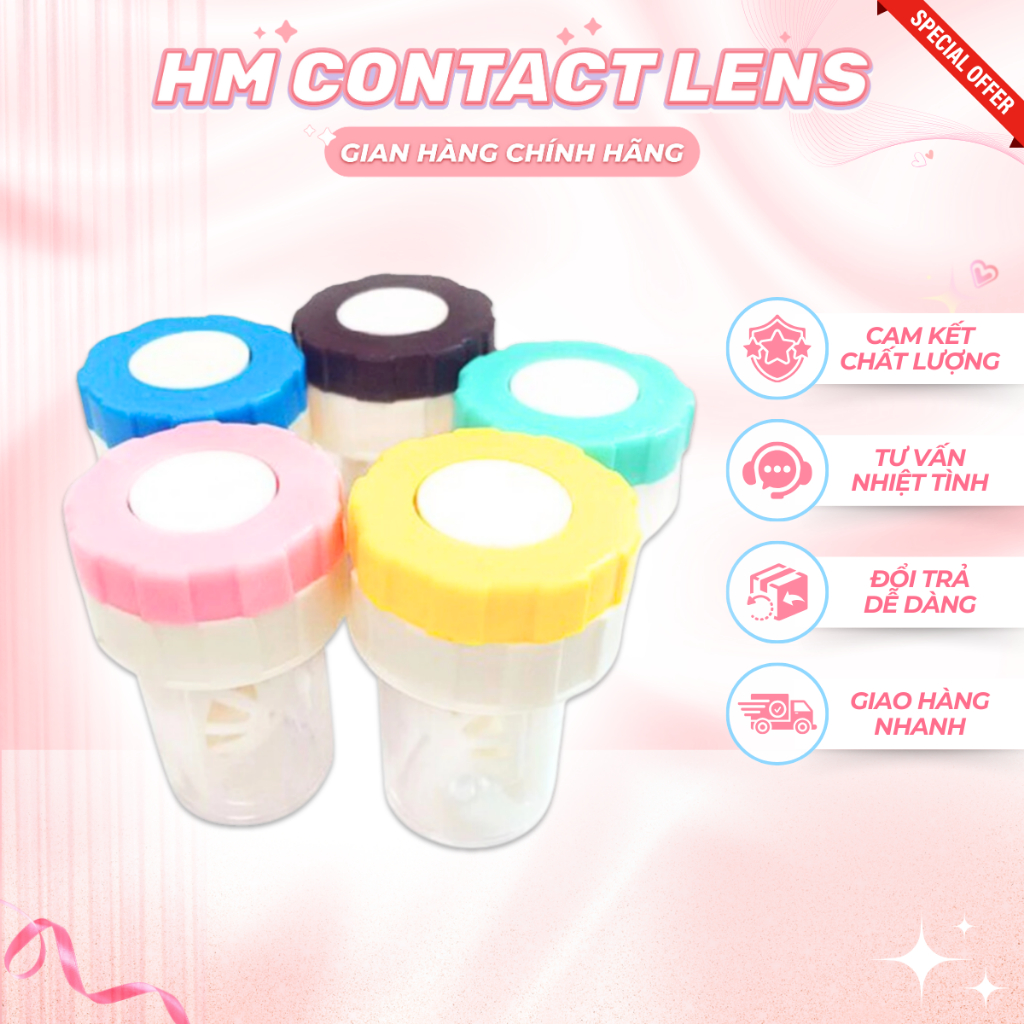 Máy rửa lens bằng tay 💥HÀNG CAO CẤP💥 Dụng cụ rửa kính áp tròng thủ công siêu nhanh, nhỏ gọn tiện lợi