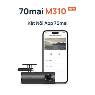 Camera Hành Trình Ô Tô 70Mai M310 Độ Phân Giản 2K Phát Hiện Va Chạm Kết Nối Wifi Giám Sát Ô Tô 24h