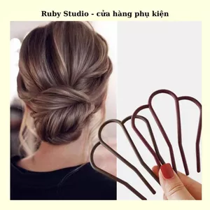 Trâm Cài Tóc Lược Phong Cách Đơn Giản.