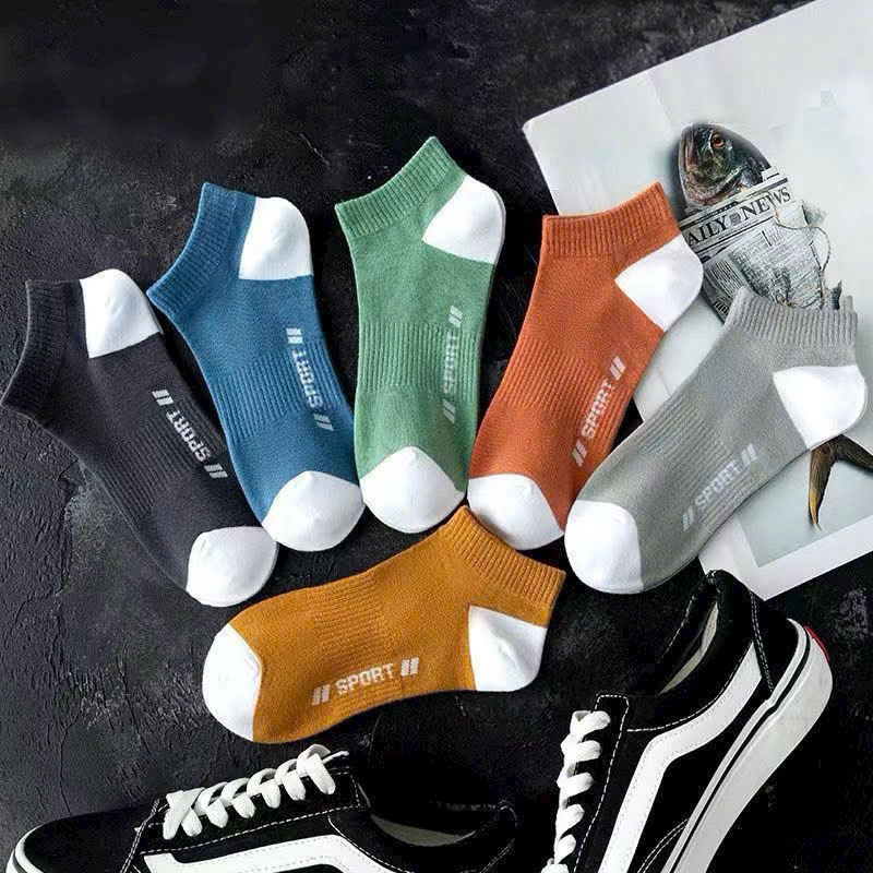 TÚI 10 ĐÔI TẤT NAM CỔ NGẮN SPORT