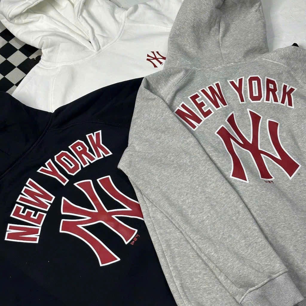 Áo Hoodie NY LA Nỉ Chân Cua Unisex Special Collection Premium Mũ 2 Lớp Dày Vải Không Xù Unim Store HD68