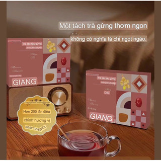 Trà Gừng Đường Nâu Táo Đỏ Jiang, Đồng Nhân Đường Giảm Đau Bụng Kinh, Bồi Bổ Sức Khoẻ, An Thần, Vân Thỏ Beauty