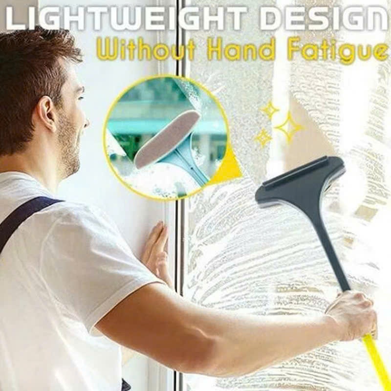 CÂY GẠT KÍNH MINI - Cây Lau Bàn Bếp Tự Vắt Thông Minh Mini 25cm, Bọt Biển Siêu Thấm Hút Đa Năng, Gập Gọn