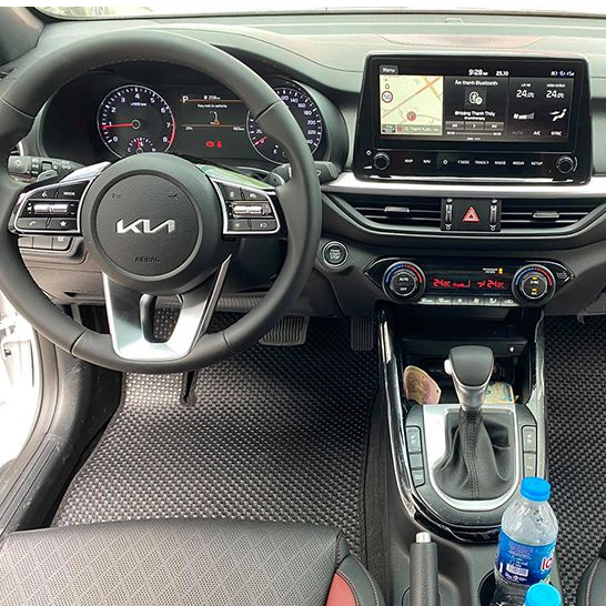 Thảm lót ô tô KATA cho xe Kia Cerato K3 ( 2019 - 2024) - Khít với sàn, Chống trơn, Không mùi, Không ẩm mốc
