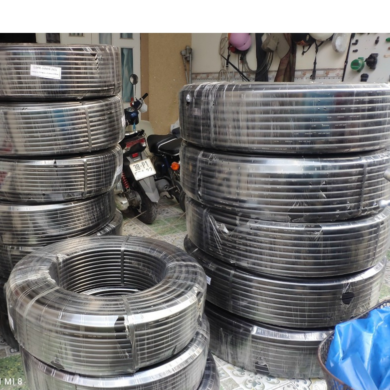 Cuộn ống LDPE 16mm- Loại 1- Hệ thống tưới phun mưa, nhỏ giọt cuộn 200m