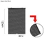 RÈM CHE NẮNG 50*125, Bộ Rèm Che Tiện Lợi 50x125cm - Rèm Cuốn Che Nắng Dạng Móc Hít Chân Không - MA: REMCHENANG8