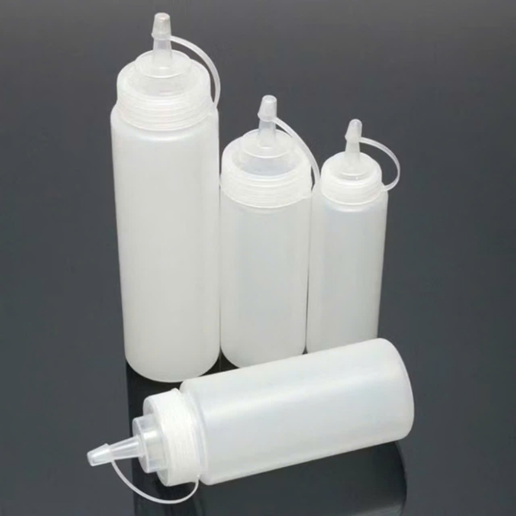 CHAI ĐỰNG NƯỚC SỐT 500ML.  Chai đựng tương ớt tương cà nước sốt nhựa Việt Nhật 500ml - MA: CHAIDUNGSOT1