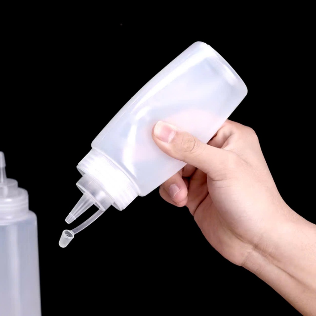 CHAI ĐỰNG NƯỚC SỐT 500ML.  Chai đựng tương ớt tương cà nước sốt nhựa Việt Nhật 500ml - MA: CHAIDUNGSOT1