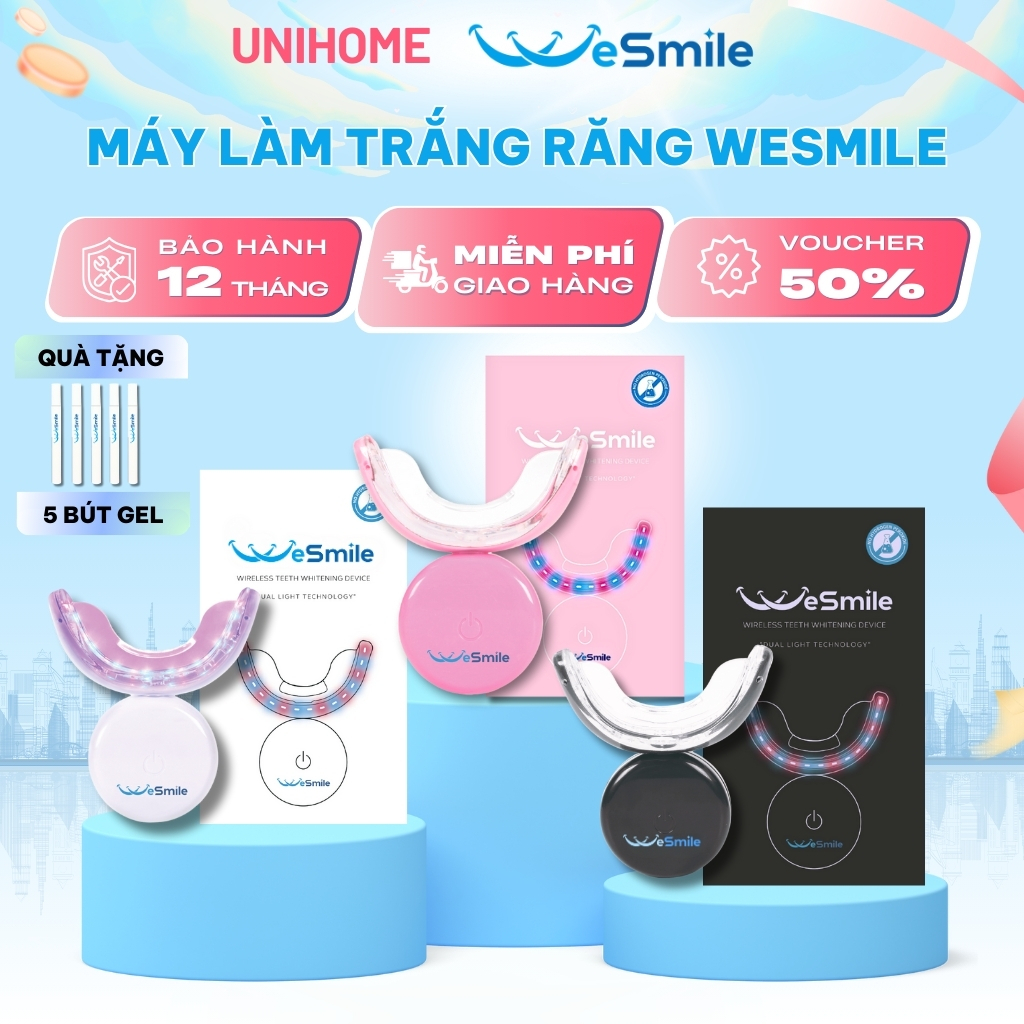 Kit Tr ng R ng Wesmile Cao C p M y T y Tr ng R ng Kh ng Bu t Gi p 