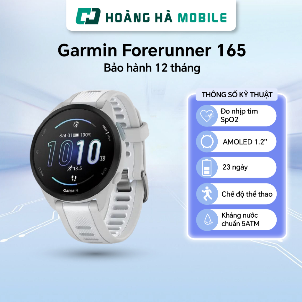 Đồng hồ thông minh Garmin Forerunner 165 - Chính Hãng | Shopee Việt Nam