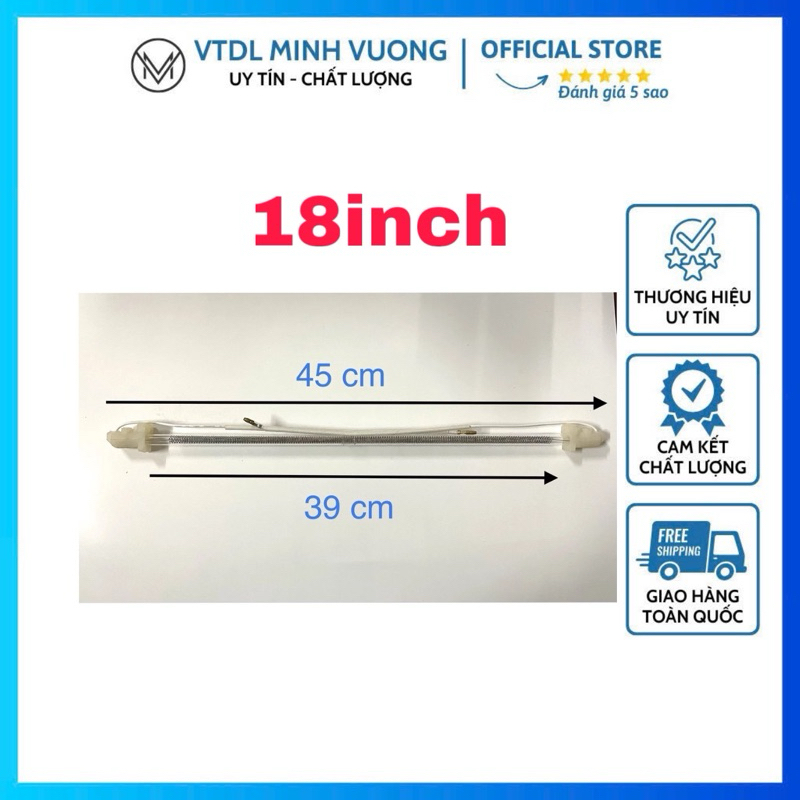 ĐIỆN TRỞ XẢ ĐÁ/ THANH SẤY TỦ LẠNH 18 INCH