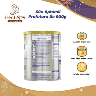 [Tem Phụ Bắc Nam] Sữa Aptamil Profutura Úc, Date Mới Lon 900gr, Đủ Số Cho Bé - Lucie's Mom