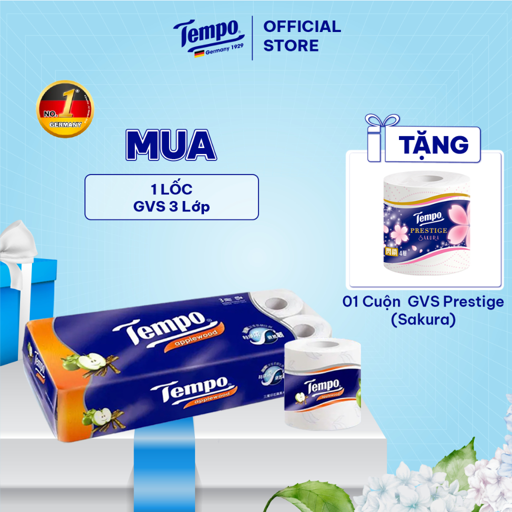 [MUA 1 LỐC GVS TẶNG 1 CUỘN GVS 4 LỚP NGẪU NHIÊN] Giấy Vệ Sinh Cao Cấp ...