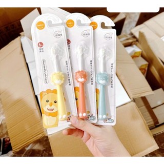 BÀN CHẢI ĐÁNH RĂNG CHO BÉ- Bàn chải đánh răng trẻ em lông tơ mềm mại dành cho bé từ 2 đến 8 tuổi - MA: BANCHAIBE9