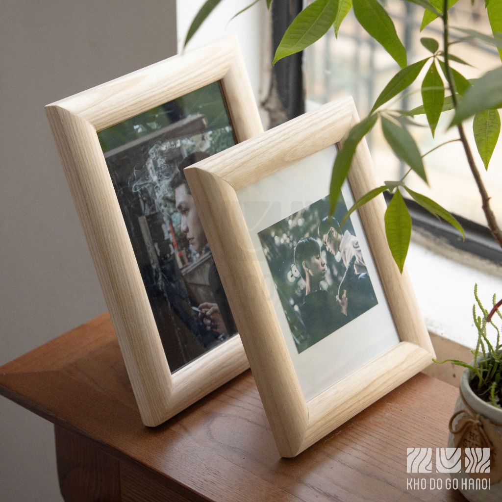 Khung ảnh để bàn hoặc treo tường BẢO HÀNH GÃY VỠ size 10x15, 13x18, 15x21, 21x30 TẶNG KÈM chân chống