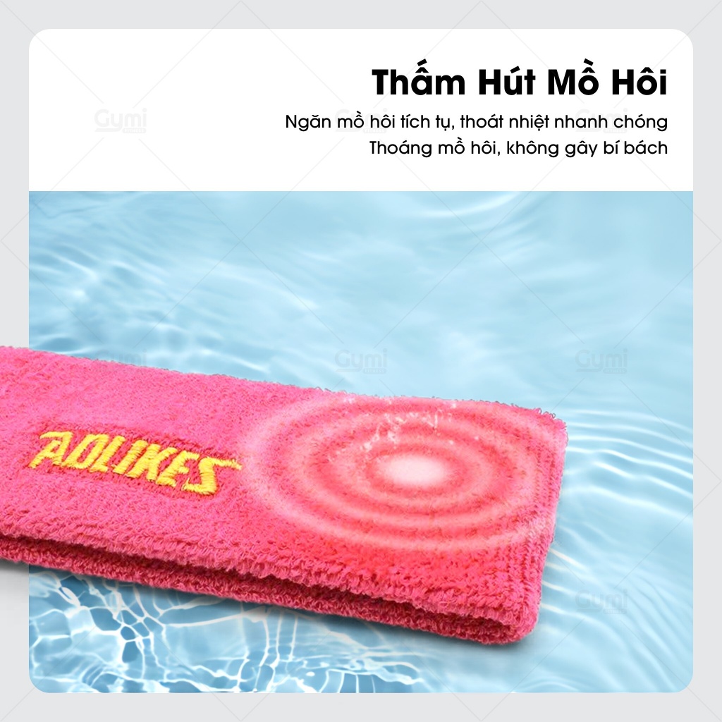 Băng Đô Thể Thao Aolikes A-2108 - Co Giãn, Thoáng Khí, Cho Nam Nữ - BangDo-AL2108