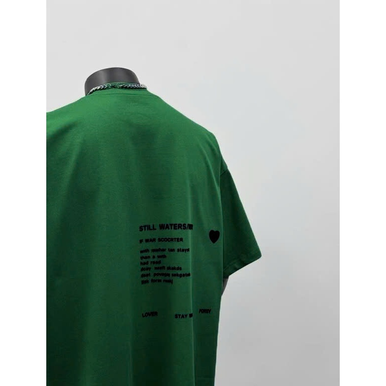 Áo thun Stee Cổ tròn WORRY LESS Localbrand ICVCVNI Unisex