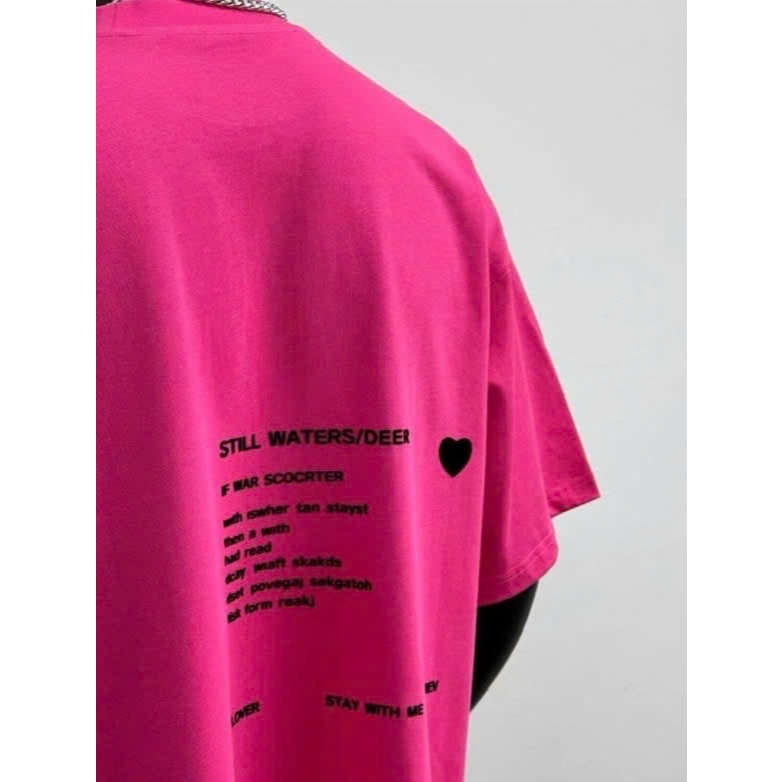 Áo thun Stee Cổ tròn WORRY LESS Localbrand ICVCVNI Unisex
