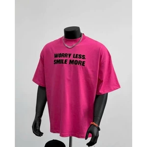 Áo thun Stee Cổ tròn WORRY LESS Localbrand IBENCLOTHINGI Unisex