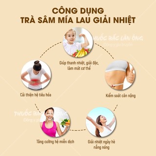 Trà mía lau thanh nhiệt, mát gan, giải khát ngày hè, các set mix sẵn tự chọn - Lãn Ông