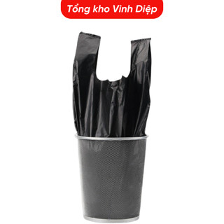 Túi Nilon Đen Đủ Kích Thước 1-20kg - Có Quai Xách, Đóng Hàng Đựng Rác, Chất Liệu Dẻo Dai