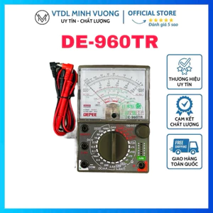 Đồng hồ đo điện áp dòng điện điện trở vạn năng DE-950TR