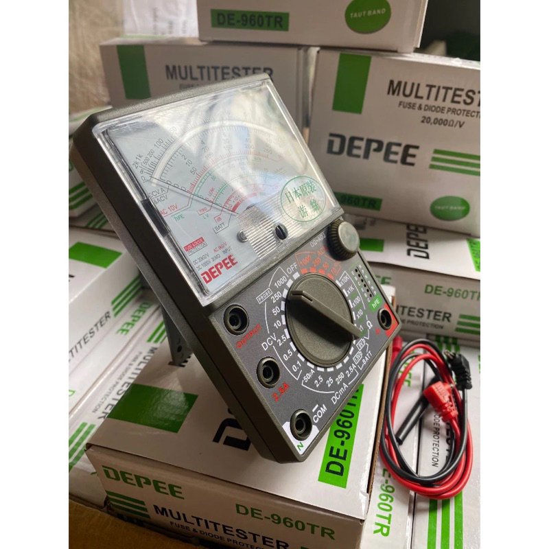 Đồng hồ đo điện áp dòng điện điện trở vạn năng DE-950TR