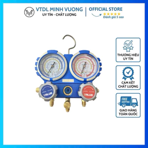 Đồng Hồ Gas Đôi VALUE Model R410 R22 (Có Dây)
