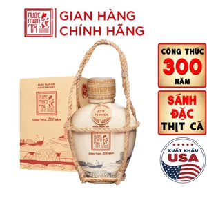 Nước mắm Tĩn nhãn xưa độ đạm 41N 500ml rin nguyên chất truyền thống sạch