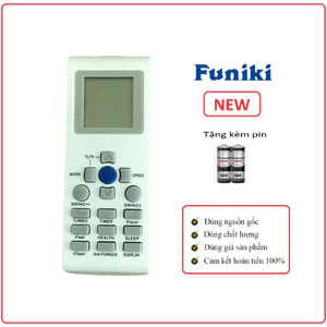 Điều khiển điều hòa Funiki, Remote máy lạnh FUNIKI dòng 1 chiều dòng HSC-TAX hàng tốt bao lỗi 1 đổi 1