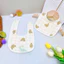 Yếm Vuông Xô Muslin Cho Bé IQKAO Yếm Ăn Dặm, Yếm Dãi Mềm Mịn, Thấm Hút Tốt, Dây Buộc Điều Chỉnh An Toàn