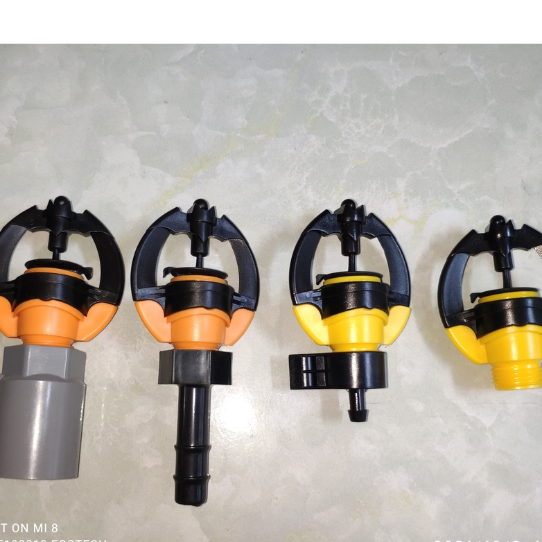 Béc tưới cây, Phun mưa béc tưới 360 độ bù áp SD9000 35-55-95l/h cao cấp bán kính to nhỏ điều chỉnh được