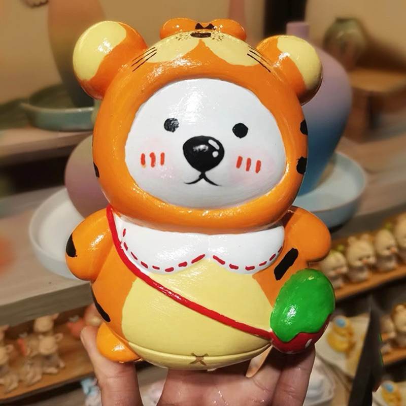 Tượng Thạch Cao Tô Màu Cho Bé Size 19-25cm🎁 Kèm Vỉ Màu 6 5ml Acylic Cập Nhật Mẫu Mới Liên Tục