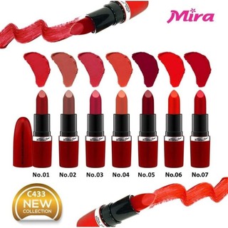 Son môi Mira Aroma Rich Classical Velvet với chất son nhung mịn, mướt mềm và giữ ẩm C433