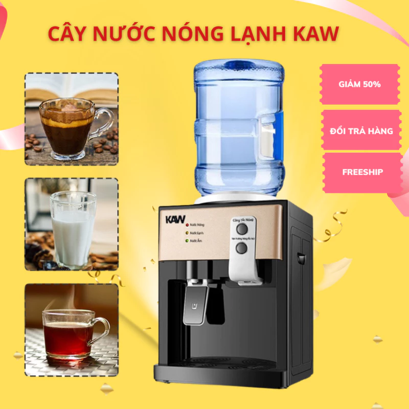 Cây Nước Nóng Lạnh Mini KAW Làm Nước Nóng Lạnh Nhanh, Tiện Kiệm Điện, An Toàn Sử Dụng Trong Gia Đình, Công Ty — ảnh 1