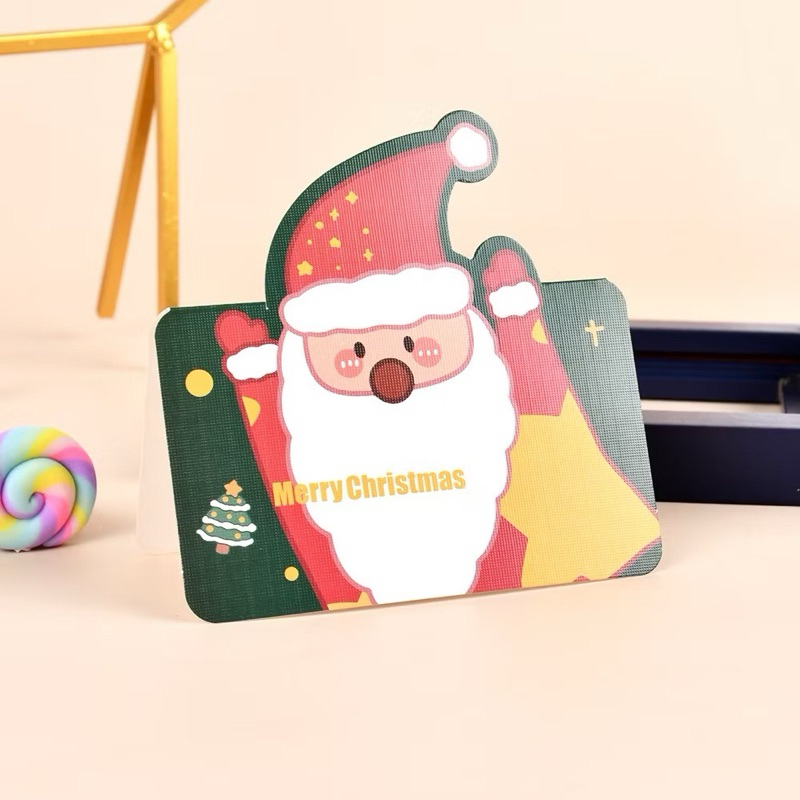 Thiệp Noel/snhật,shop chỉ đi đơn khách mua kèm với bánh ạ(có nhận viết hộ lun nè)