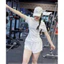 Bộ tập gym yoga aerobic nữ đồ chạy bộ quần 2 lớp chống lộ set tập chạy set tập pickleball đẹp co giãn