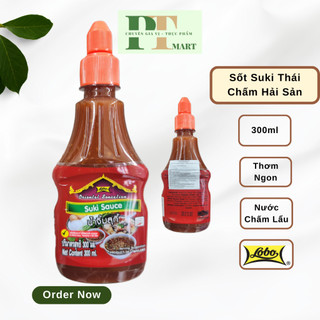 Sốt Chấm Suki hiệu Lobo 300g. Xốt dùng chấm hải sản, ăn lẩu