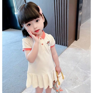 Váy Polo đuôi cá cho bé gái chất thun 4 chiều mềm mịn (9-35kg)