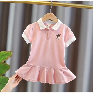Váy Polo đuôi cá cho bé gái chất thun 4 chiều mềm mịn (9-35kg)