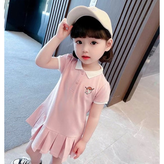 Váy Polo đuôi cá cho bé gái chất thun 4 chiều mềm mịn (9-35kg)