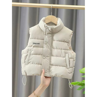 Áo Gile phao cổ cao cho bé trai, gái(8-22kg)